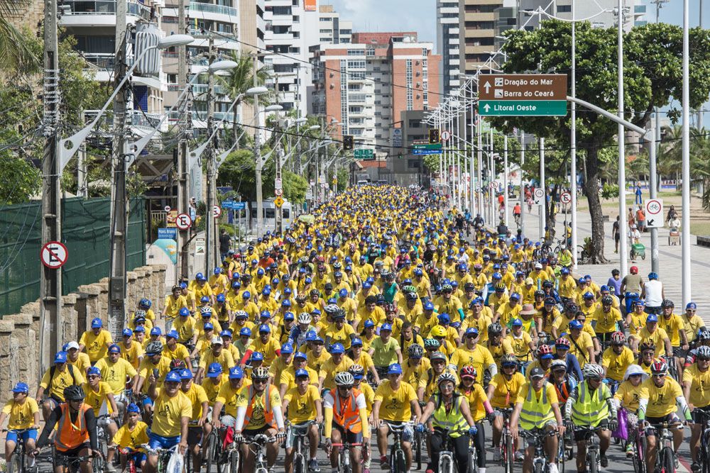 Para participar do passeio ciclístico, os interessados devem se