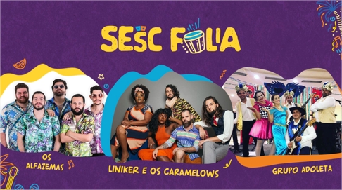 Bloco Sesc Folia estreia no Pré-carnaval de Fortaleza com Liniker e outras atrações culturais