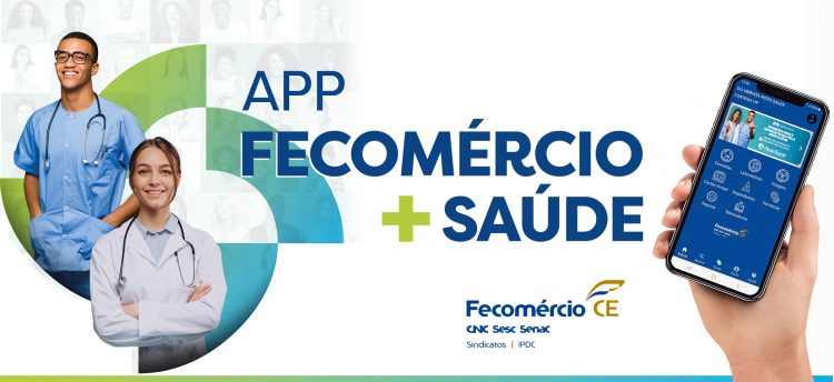 Novo aplicativo Fecomércio +Saúde oferece serviços de qualidade a preços acessíveis