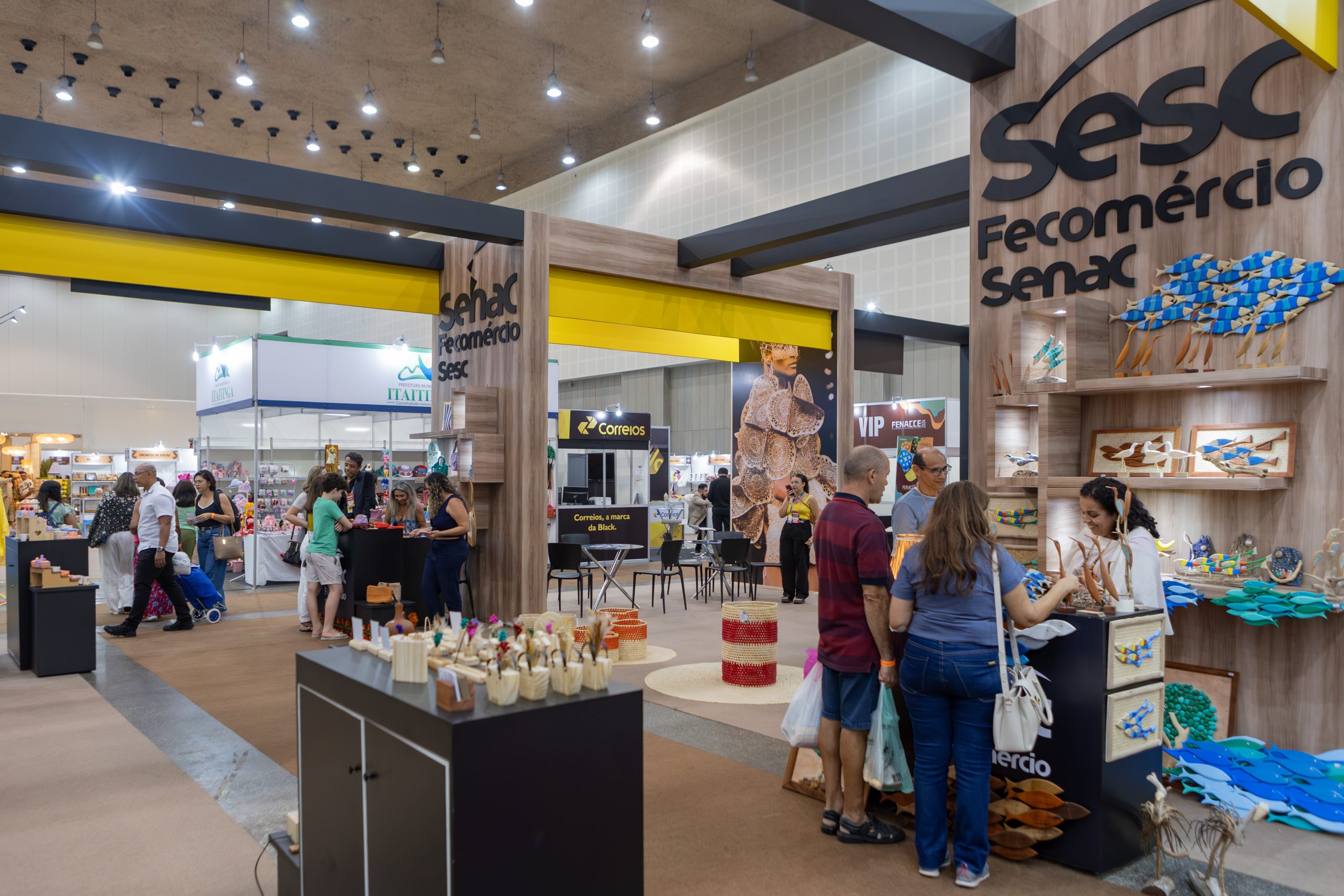Sistema Fecomércio leva cultura, artes e gastronomia a programação do Fenacce